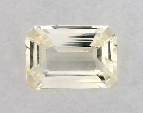 2.95 Carat Emerald Natural Yellow Sapphire