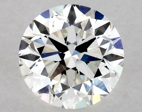 GIA 1.00 Carat H-VS2 Very Good Cut Round Diamond
