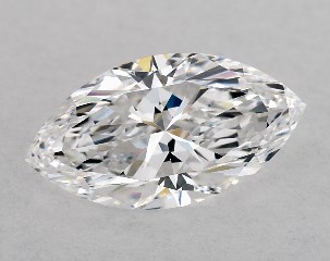 GIA 0.80 Carat D-VVS2 Very Good Cut Marquise Diamond