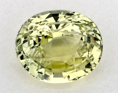 2.00 Carat Oval Natural Green Sapphire