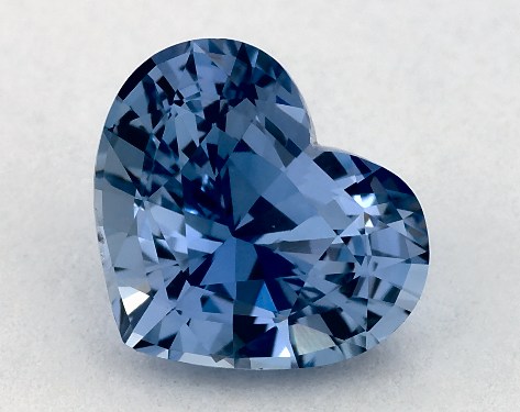 2.27 Carat Heart Natural Blue Sapphire