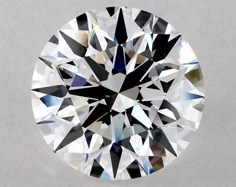 GIA 3.03 Carat E-VS2 Excellent Cut Round Lab-Grown Diamond