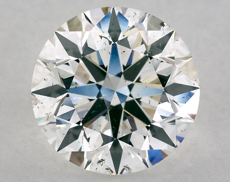 GIA 3.01 Carat F-SI1 Excellent Cut Round Diamond