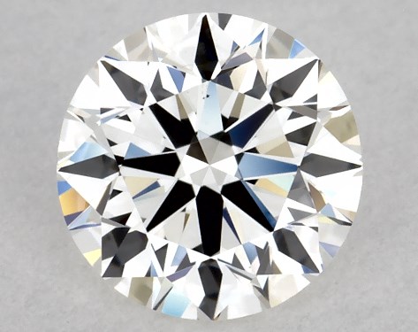GIA 0.50 Carat H-VS2 Excellent Cut Round Diamond