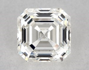 GIA 0.81 Carat H-VS1 Very Good Cut Asscher Diamond