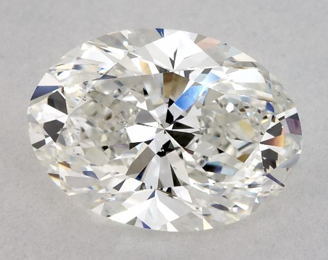 This 2.01 carat oval diamond F color VS2 clarity has Good proportions and a diamond grading report from GIA