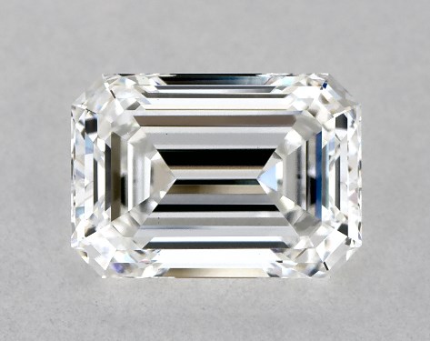 IGI 1.54 Carat E-VS1 Excellent Cut Emerald Lab-Grown Diamond