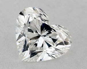 GIA 0.79 Carat G-VS2 Ideal Cut Heart Diamond