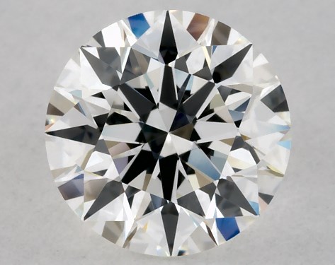 GIA 1.00 Carat H-VS2 Excellent Cut Round Diamond
