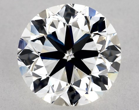 GIA 1.00 Carat H-VS2 Very Good Cut Round Diamond