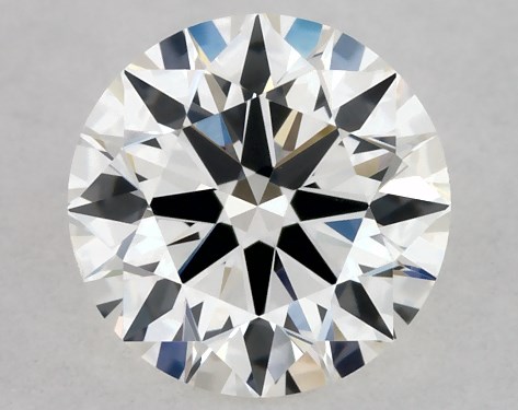 GIA 0.50 Carat H-VS2 Excellent Cut Round Diamond