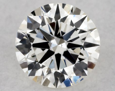 IGI 0.30 Carat H-SI1 Excellent Cut Round Diamond