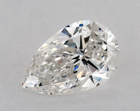 This 1.21 carat pear diamond H color VS2 clarity has Ideal proportions and a diamond grading report from GIA