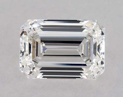 IGI 1.56 Carat E-VS1 Excellent Cut Emerald Lab-Grown Diamond