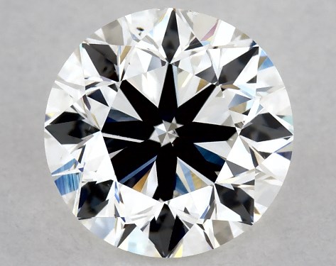 GIA 1.00 Carat H-VS2 Very Good Cut Round Diamond