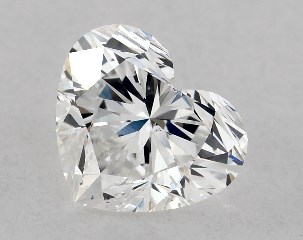 GIA 0.72 Carat E-VS2 Ideal Cut Heart Diamond