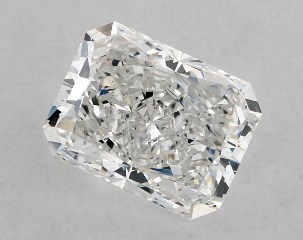 GIA 1.03 Carat G-SI1 Very Good Cut Radiant Diamond