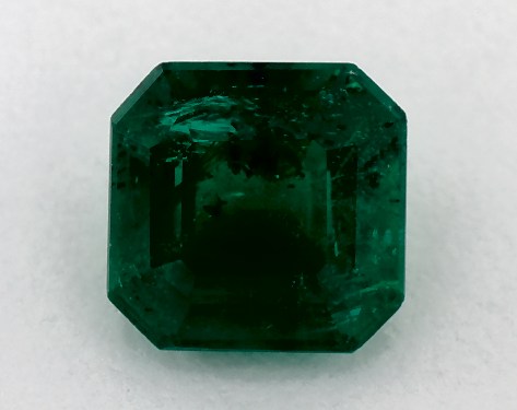 2.00 Carat Asscher Natural Green Emerald