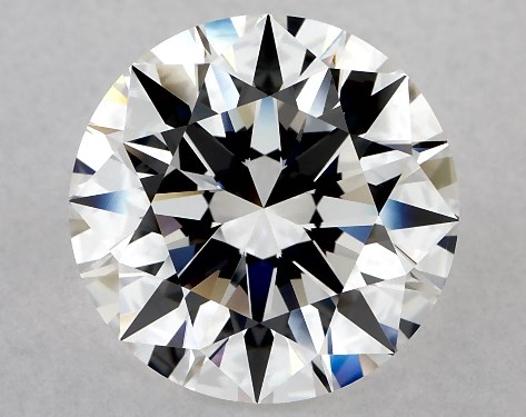 GIA 4.09 Carat F-VVS1 Excellent Cut Round Diamond