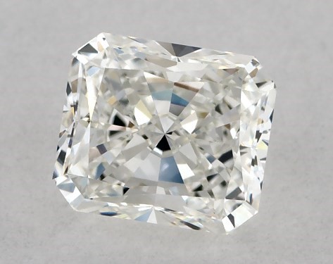 GIA 1.01 Carat H-VVS2 Ideal Cut Radiant Diamond