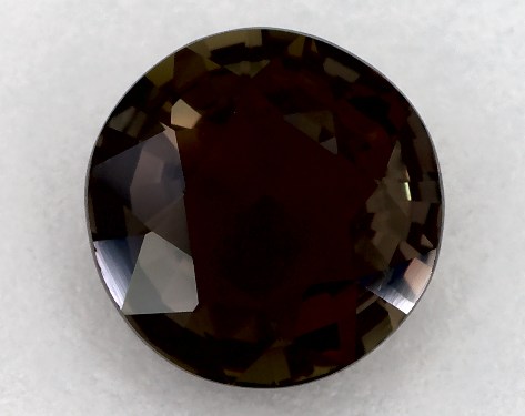 2.40 Carat Round Natural Green Sapphire