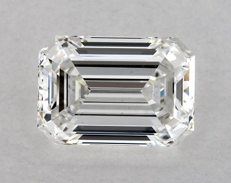 IGI 1.51 Carat E-VS1 Excellent Cut Emerald Lab-Grown Diamond