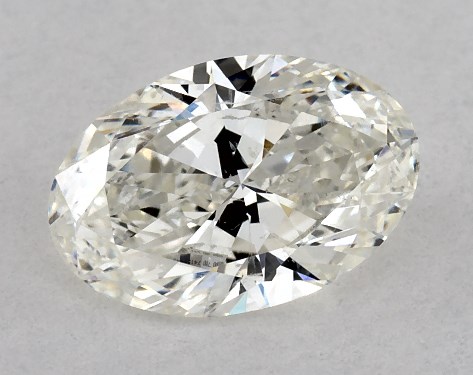 IGI 1.00 Carat H-SI1 Very Good Cut Oval Diamond