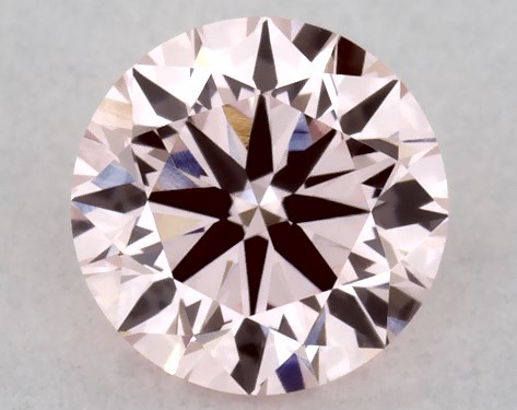 IGI 0.52 Carat Fancy Intense Pink-VVS2 Round Cut Lab-Grown Diamond
