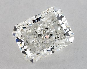 GIA 1.02 Carat H-SI1 Ideal Cut Radiant Diamond