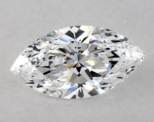 GIA 1.02 Carat D-SI1 Very Good Cut Marquise Diamond