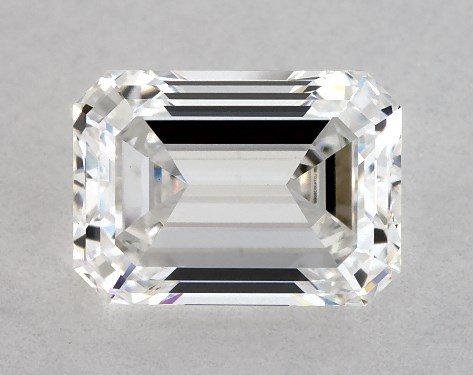 IGI 1.55 Carat E-VS1 Excellent Cut Emerald Lab-Grown Diamond