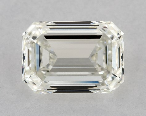 This 1.02 carat emerald diamond H color IF clarity has Very Good proportions and a diamond grading report from IGI