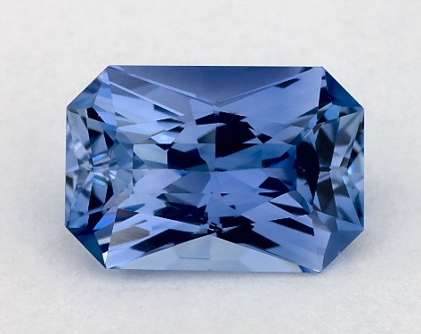 2.21 Carat Radiant Natural Blue Sapphire