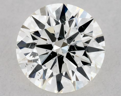 IGI 0.30 Carat H-SI1 Excellent Cut Round Diamond