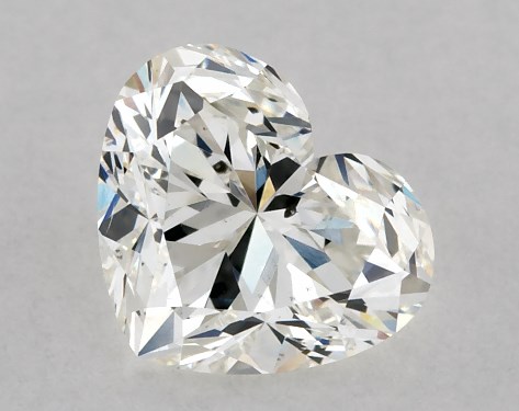 IGI 1.01 Carat H-SI1 Very Good Cut Heart Diamond
