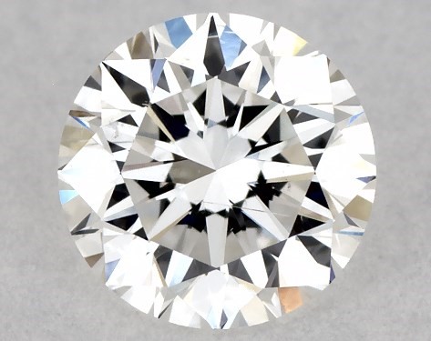 GIA 0.50 Carat F-SI1 Very Good Cut Round Diamond