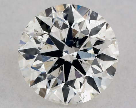 IGI 0.31 Carat H-SI1 Excellent Cut Round Diamond