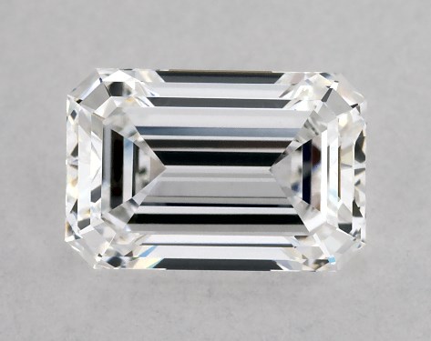 IGI 1.53 Carat D-VS1 Excellent Cut Emerald Lab-Grown Diamond