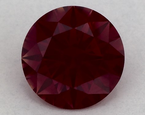 IGI 1.11 Carat Fancy Red-VS1 Round Cut Lab-Grown Diamond
