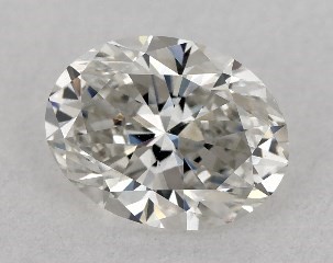 GIA 0.81 Carat H-VS2 Very Good Cut Oval Diamond