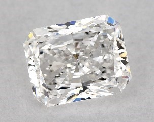 GIA 0.78 Carat E-VS1 Ideal Cut Radiant Diamond