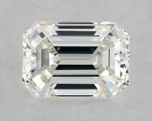 GIA 0.80 Carat H-VS2 Very Good Cut Emerald Diamond