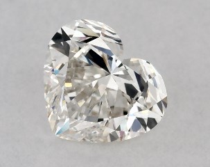 GIA 0.80 Carat H-VS1 Ideal Cut Heart Diamond