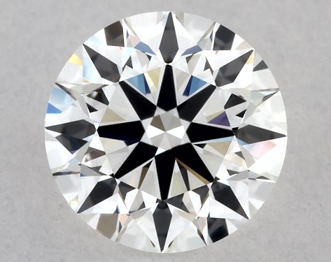 GIA 1.09 Carat G-VVS1 True Hearts<sup>TM</sup> Cut Round Diamond