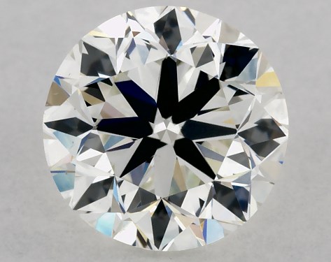 GIA 1.00 Carat H-VS2 Very Good Cut Round Diamond