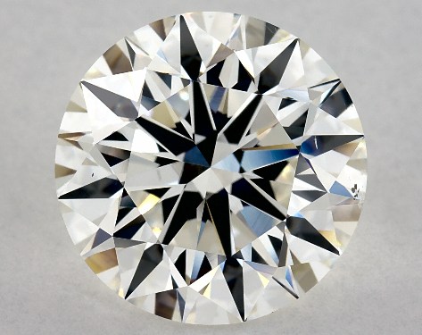 GIA 4.01 Carat G-SI1 Excellent Cut Round Diamond