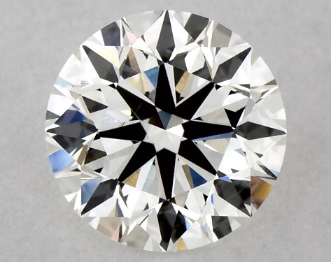 GIA 1.00 Carat H-VS2 Excellent Cut Round Diamond