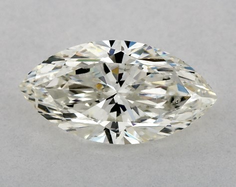 IGI 1.00 Carat H-SI1 Very Good Cut Marquise Diamond