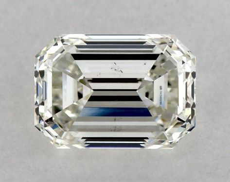 IGI 1.00 Carat H-VS2 Very Good Cut Emerald Diamond