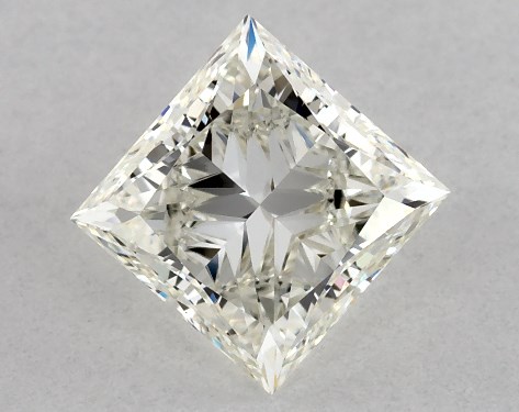 IGI 1.00 Carat H-VS1 Very Good Cut Princess Diamond
